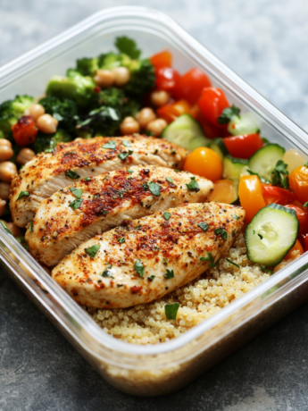 High Protein Chicken Meal Prep Recipe