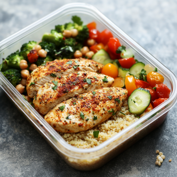 High Protein Chicken Meal Prep Recipe